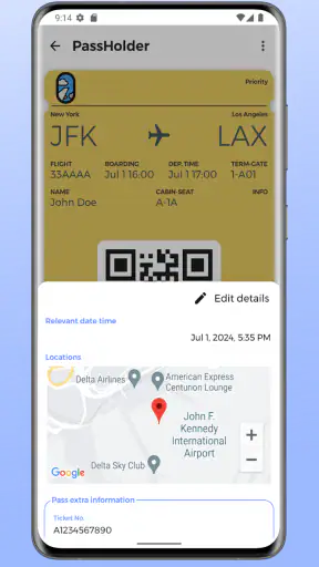 PassHolder Wallet & Smartwatch screenshot 6