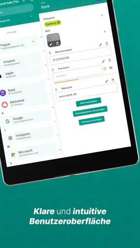 Password Safe und Manager screenshot 10