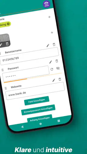 Password Safe und Manager screenshot 4