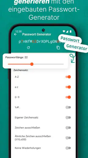 Password Safe und Manager screenshot 6