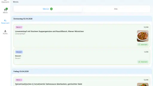 PCA Kantine screenshot 11