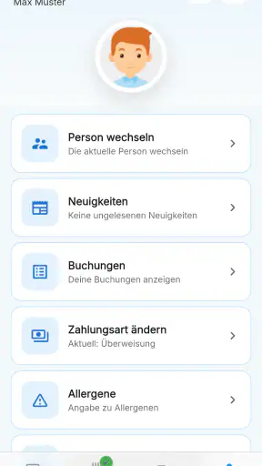 PCA Kantine screenshot 5
