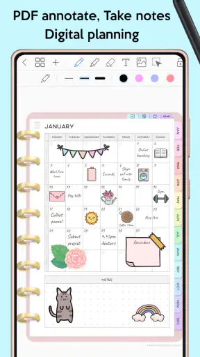 Penly: Digital Planner & Notes screenshot 1