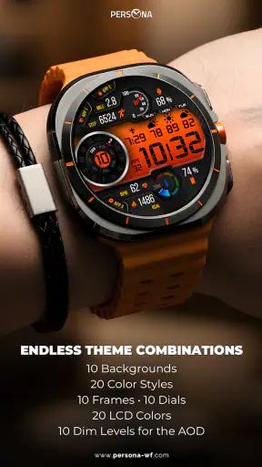 PER12 Digital Watch Face screenshot 10