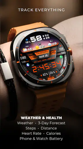 PER27 Digital Watch Face screenshot 11