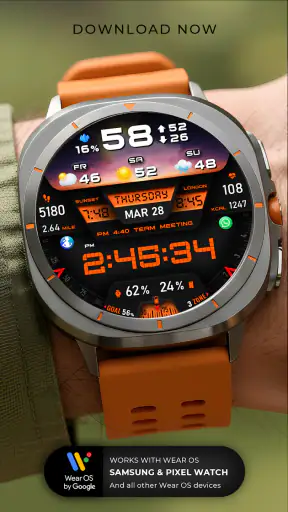 PER27 Digital Watch Face screenshot 6