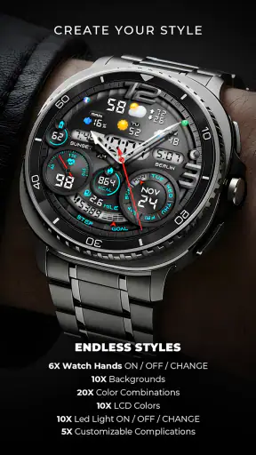 PER32 Ultra Hybrid Watch Face screenshot 10