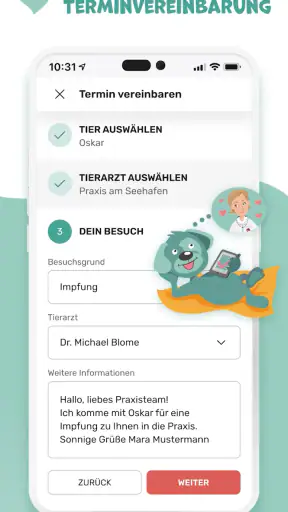 petsXL | smarte Tiergesundheit screenshot 2