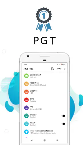 PGT: GFX, Launcher & Optimizer screenshot 1