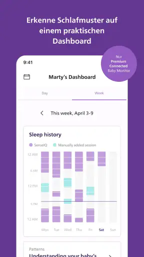 Philips Avent Baby Monitor+ screenshot 6