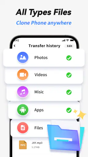 Phone Clone: Transfer Content screenshot 4