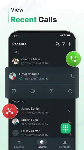 Phone Dialer - Contacts & Home screenshot 3