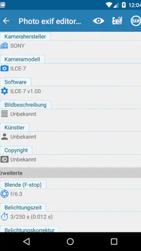 Photo Exif Editor Pro screenshot 5
