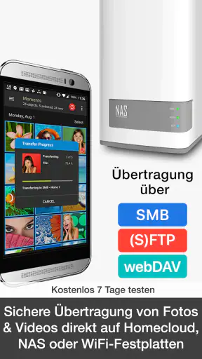 PhotoSync – Fotos übertragen screenshot 5