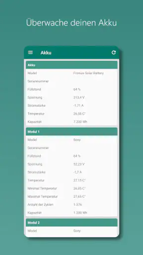 Photovoltaik Monitor screenshot 4