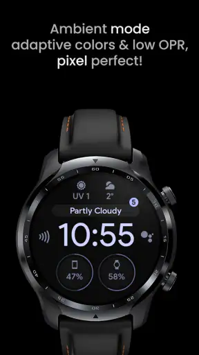 Pixel OLED: Watch face screenshot 3