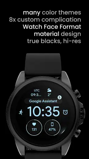 Pixel OLED: Watch face screenshot 4