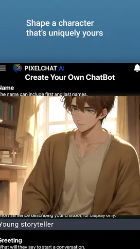 PixelChat - KI Chat Charakter screenshot 9