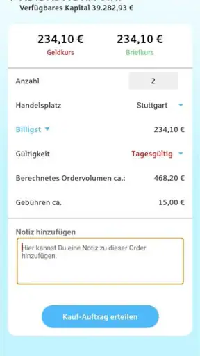 Planspiel Börse screenshot 2