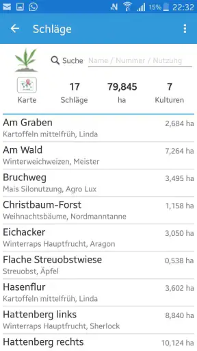 Plantivo Ackerschlagkartei screenshot 3