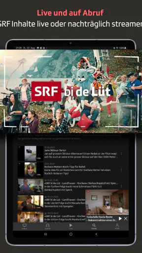 Play SRF: Streaming TV & Radio screenshot 9