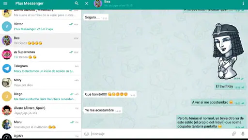 Plus Messenger screenshot 8