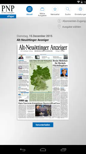 PNP ePaper - Digitale Zeitung screenshot 11