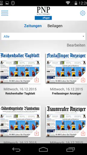 PNP ePaper - Digitale Zeitung screenshot 2
