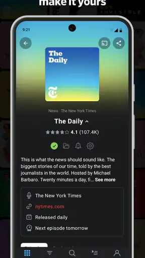 Pocket Casts - Podcast App screenshot 6
