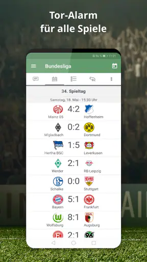 Pocket Liga - Fussball Live screenshot 2
