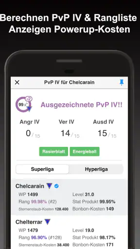 Poke Genie - Fern-Raid IV PvP screenshot 4