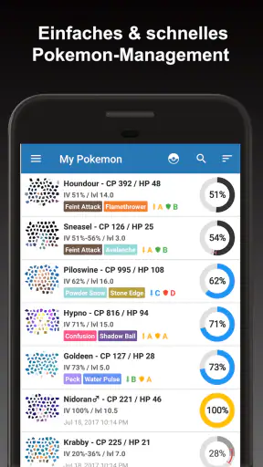 Poke Genie - Fern-Raid IV PvP screenshot 8