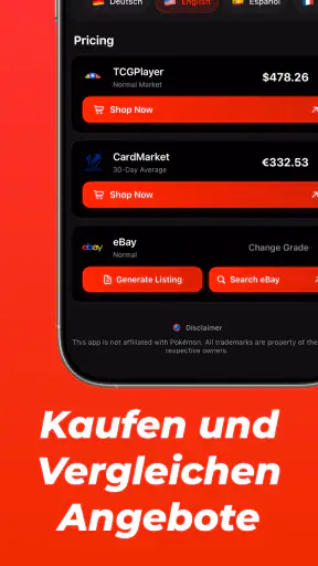 Pokémon Karten Scanner Eyevo screenshot 8