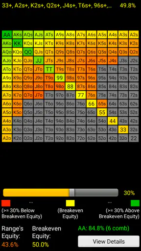 PokerCruncher - Advanced Odds screenshot 4