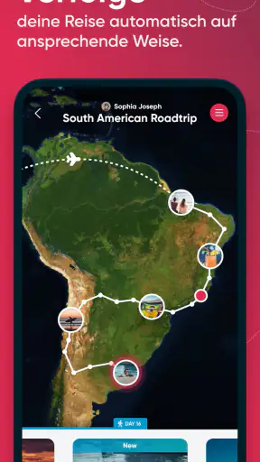 Polarsteps screenshot 1