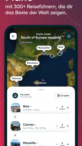 Polarsteps screenshot 2