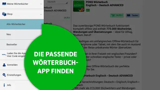 PONS Wörterbuch Bibliothek – O screenshot 10
