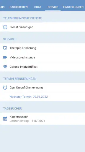 PraxisApp - Meine GynPraxis screenshot 3