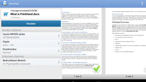 PrintHand Mobile Print Premium screenshot 10