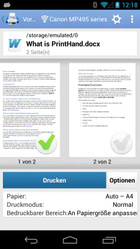 PrintHand Mobile Print Premium screenshot 4