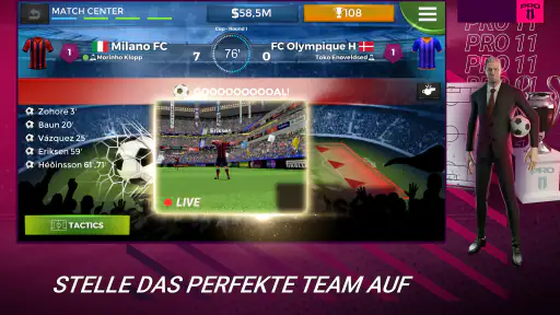 Pro 11 - Fußball Manager screenshot 11