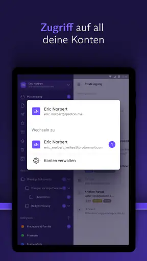 Proton Mail: sichere E-Mails screenshot 10