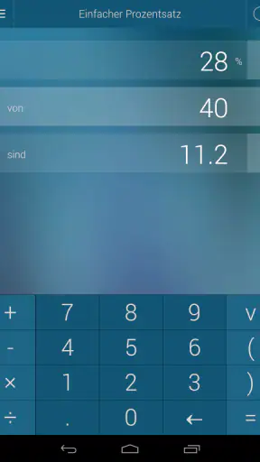 Prozentrechner screenshot 10