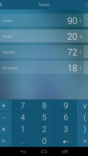 Prozentrechner screenshot 11