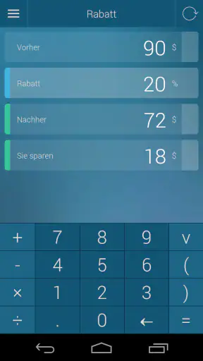 Prozentrechner screenshot 3