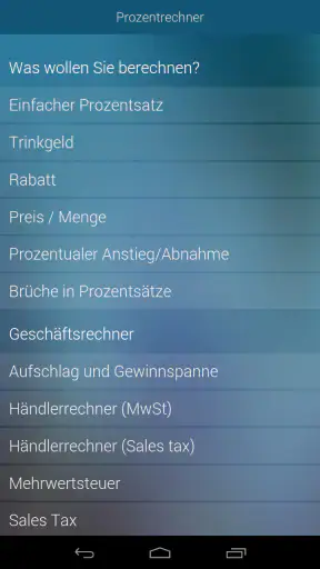 Prozentrechner screenshot 9