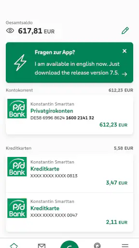 PSD Banking screenshot 4