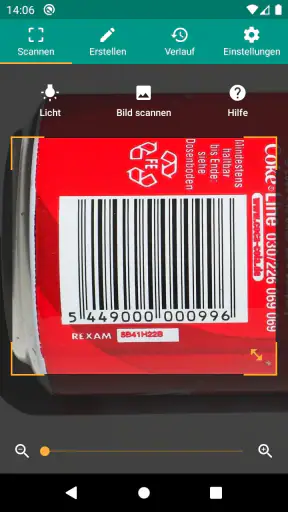 QR- & Barcode-Scanner screenshot