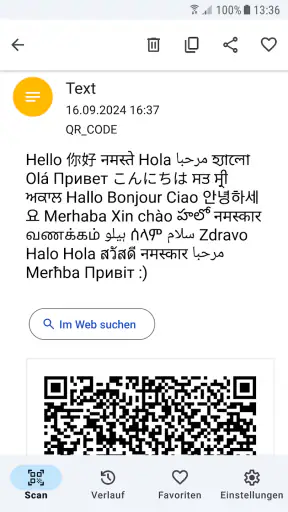 QR-Code-Scanner - werbefrei screenshot 12