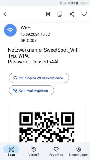 QR-Code-Scanner - werbefrei screenshot 5